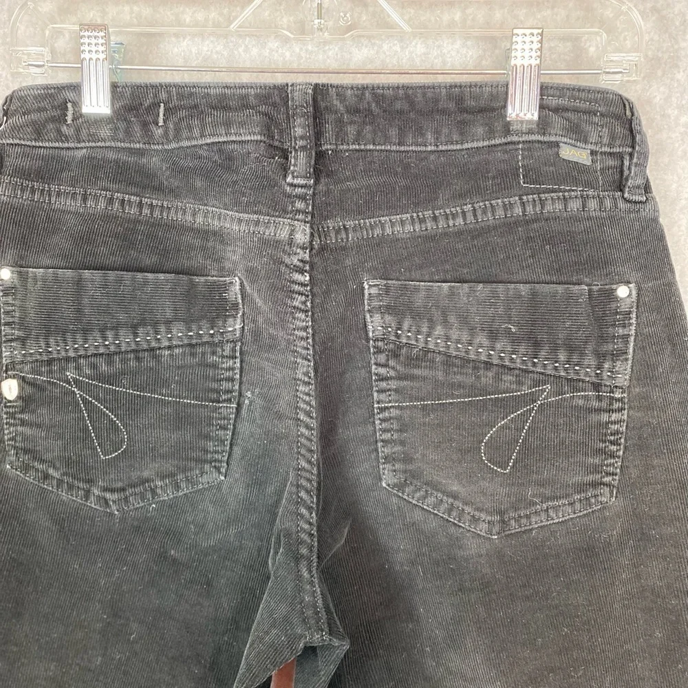 Vintage Black Jag Corduroy Jeans Size 6 - Picture 7 of 10